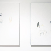Strike a minor, Strike the bedroch I & II - installation view