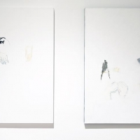 Strike a minor, Strike the bedroch I & II - installation view